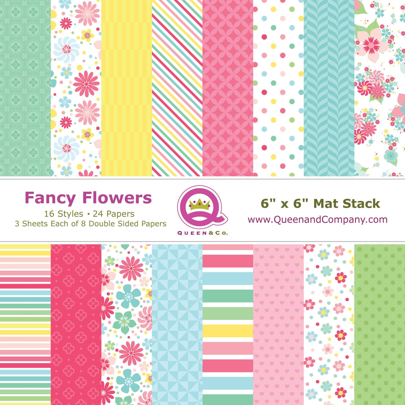 Fancy Flower Paper Pad