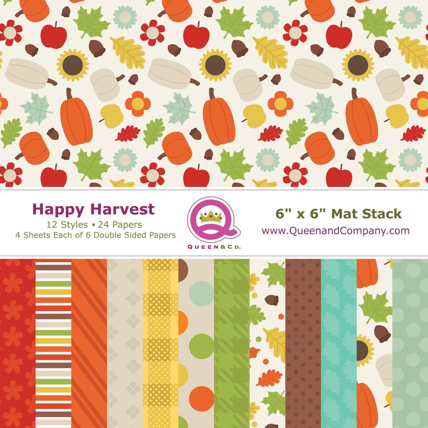 Happy Harvest Paper Pad