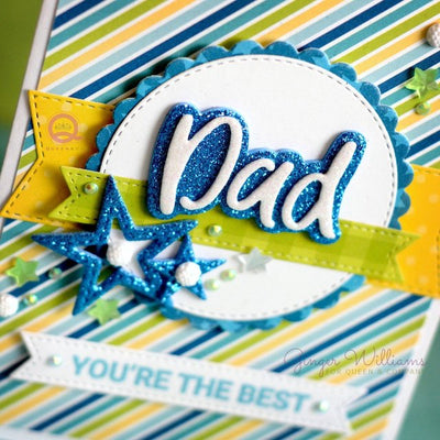 Sentiment Stackers Father's Day Card!