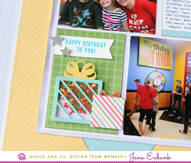 Birthday Boy - Pretty Presents Shaker Kit