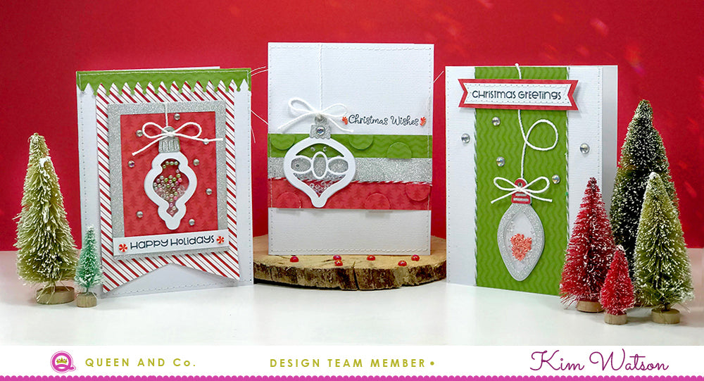 Cards are Better in Threes - Merry & Bright Shaker Kit