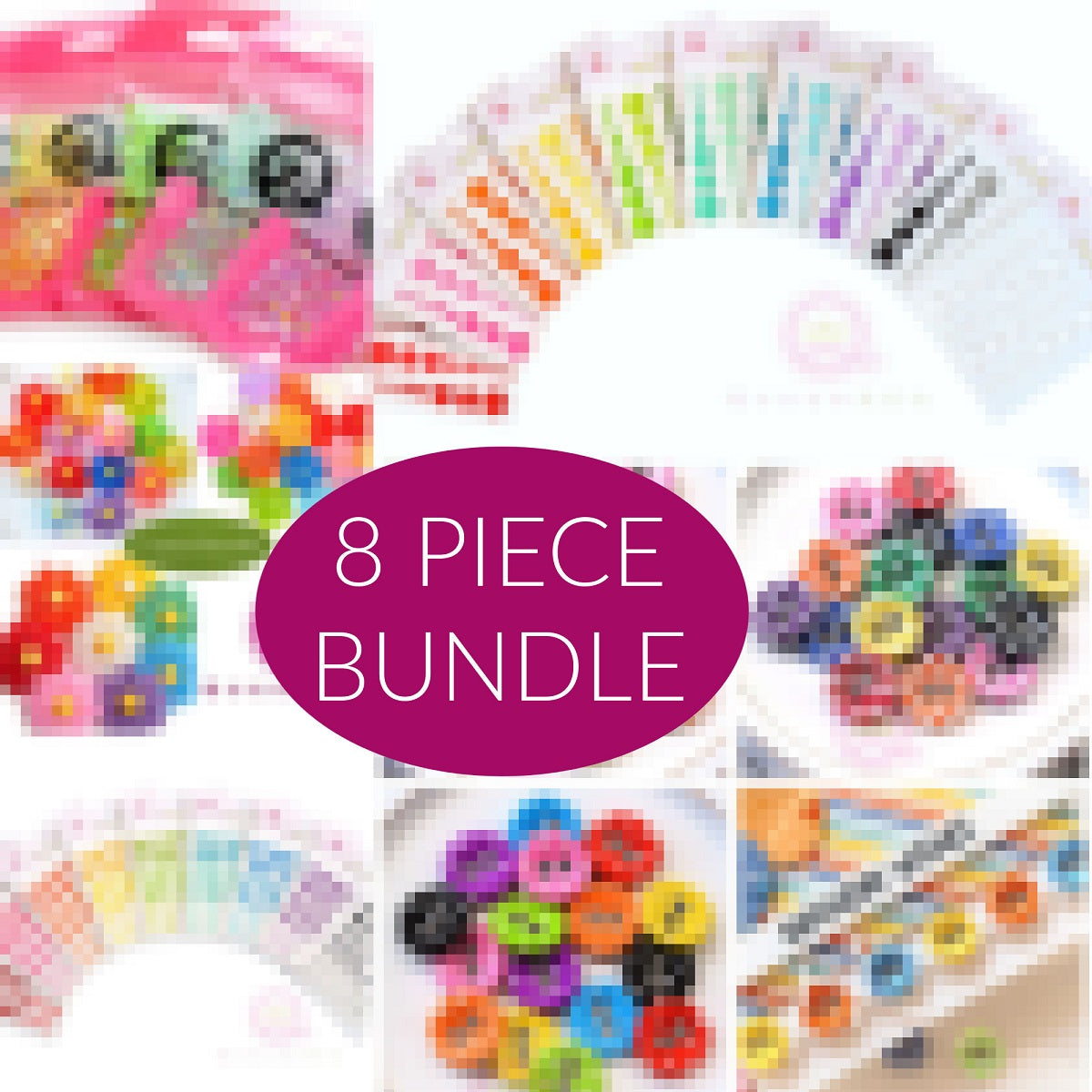 8 pc Embellishment Bundle