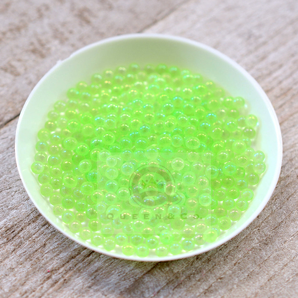 Iridescent Bubble Green