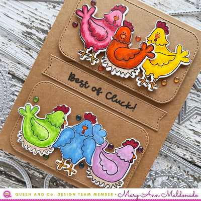 Cheerful Chicken Stamp & Die Set
