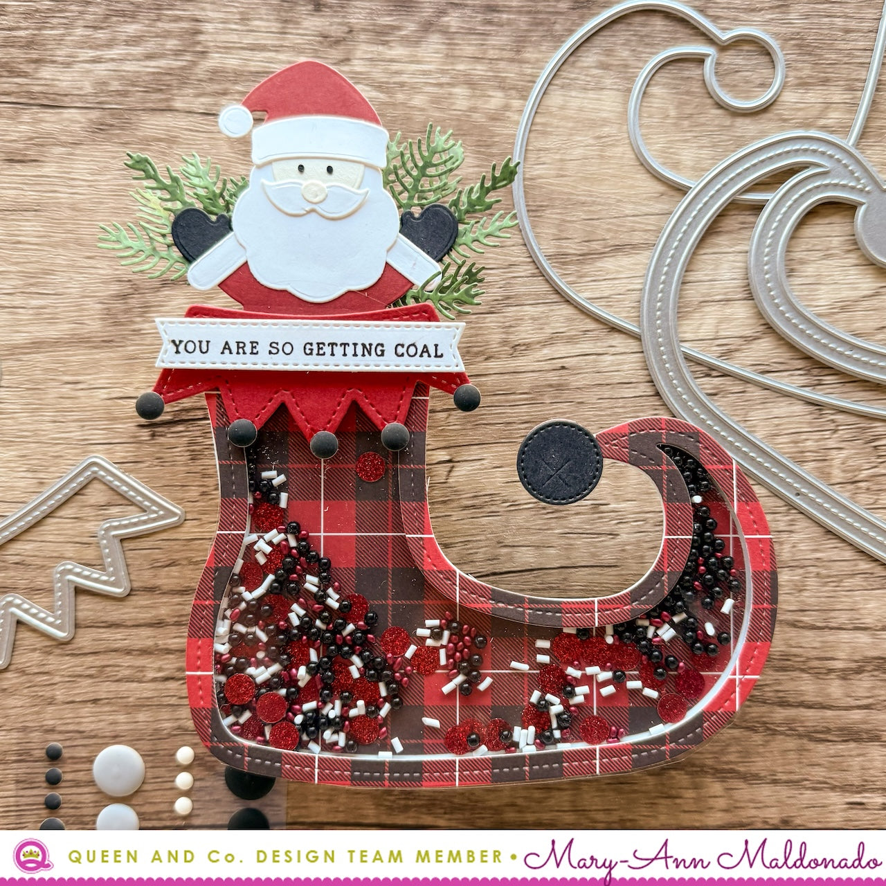 Elf Shaped Card Kit