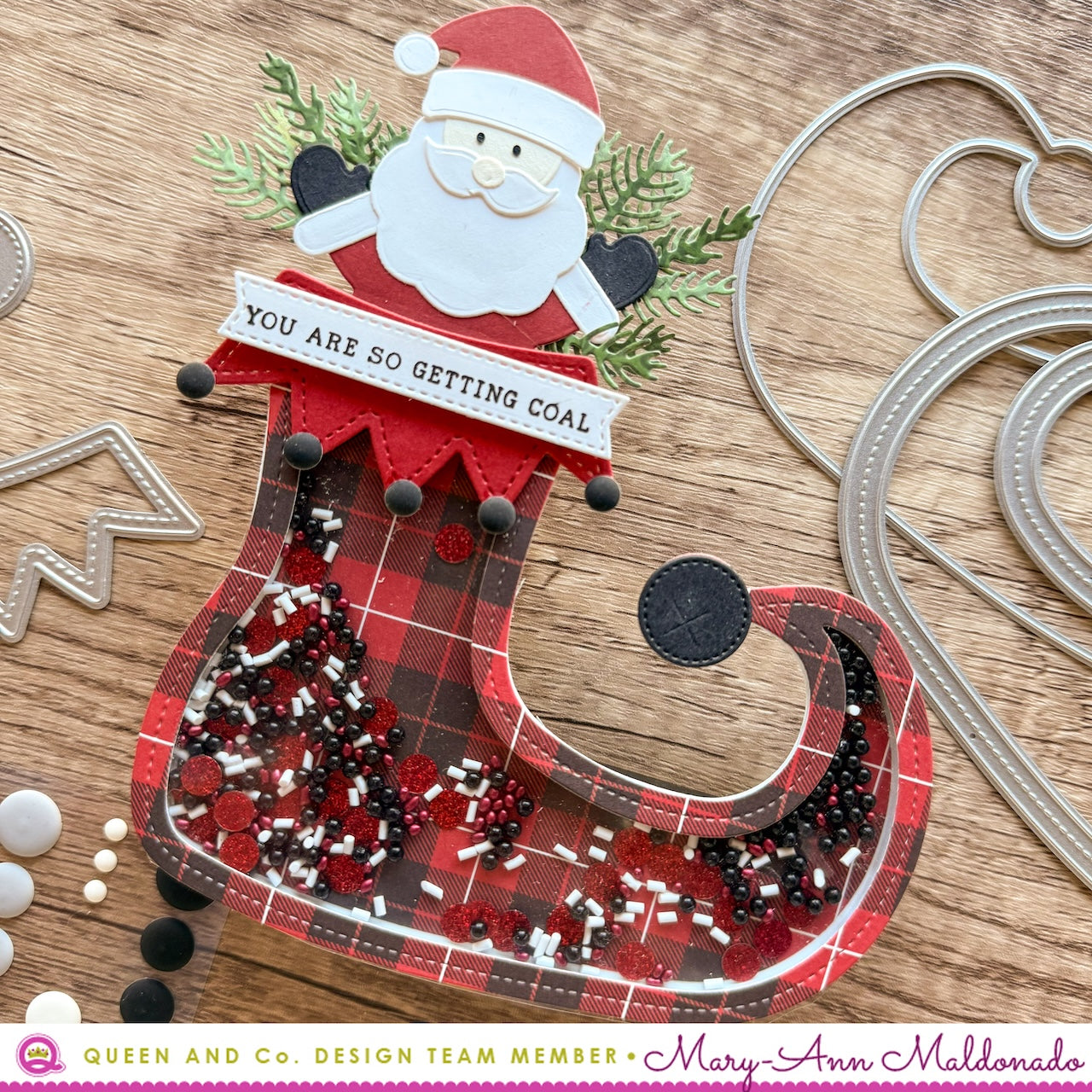 Elf Shaped Card Kit