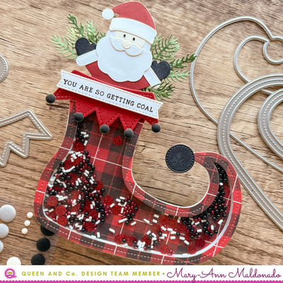 Elf Shaped Card Kit