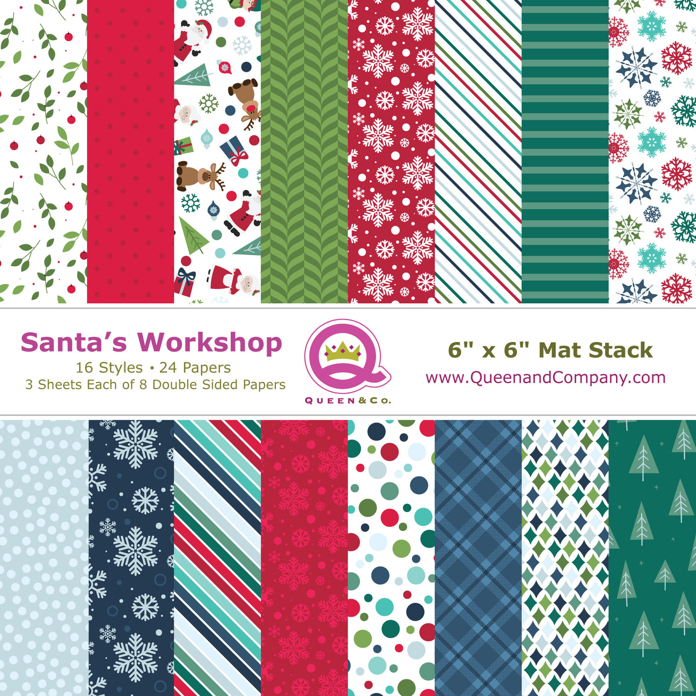 Santas Workshop Paper Pad