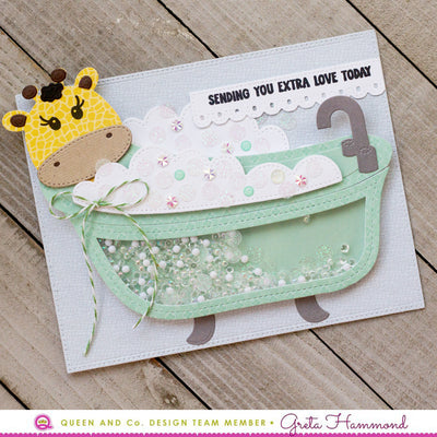 Tub Shaped Card