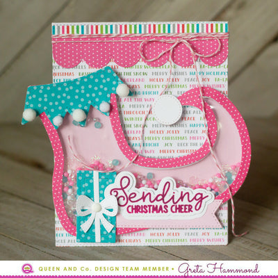 Elf Shaped Card Kit