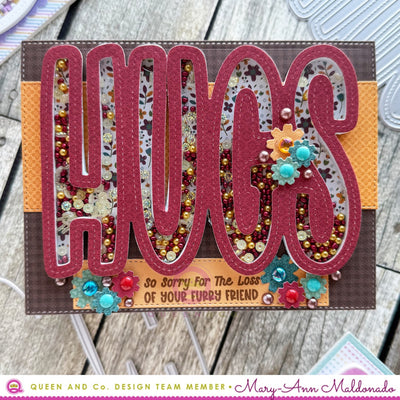 Hugs Shaped Card