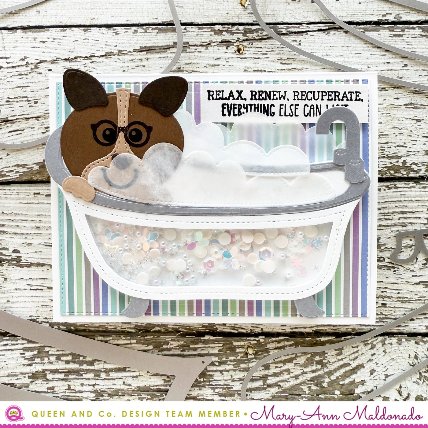 Tub Shaped Card