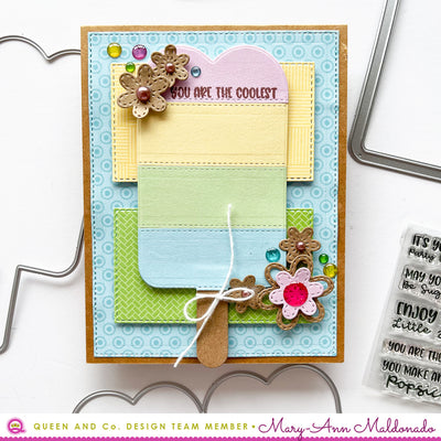 Popsicle Shaped Card