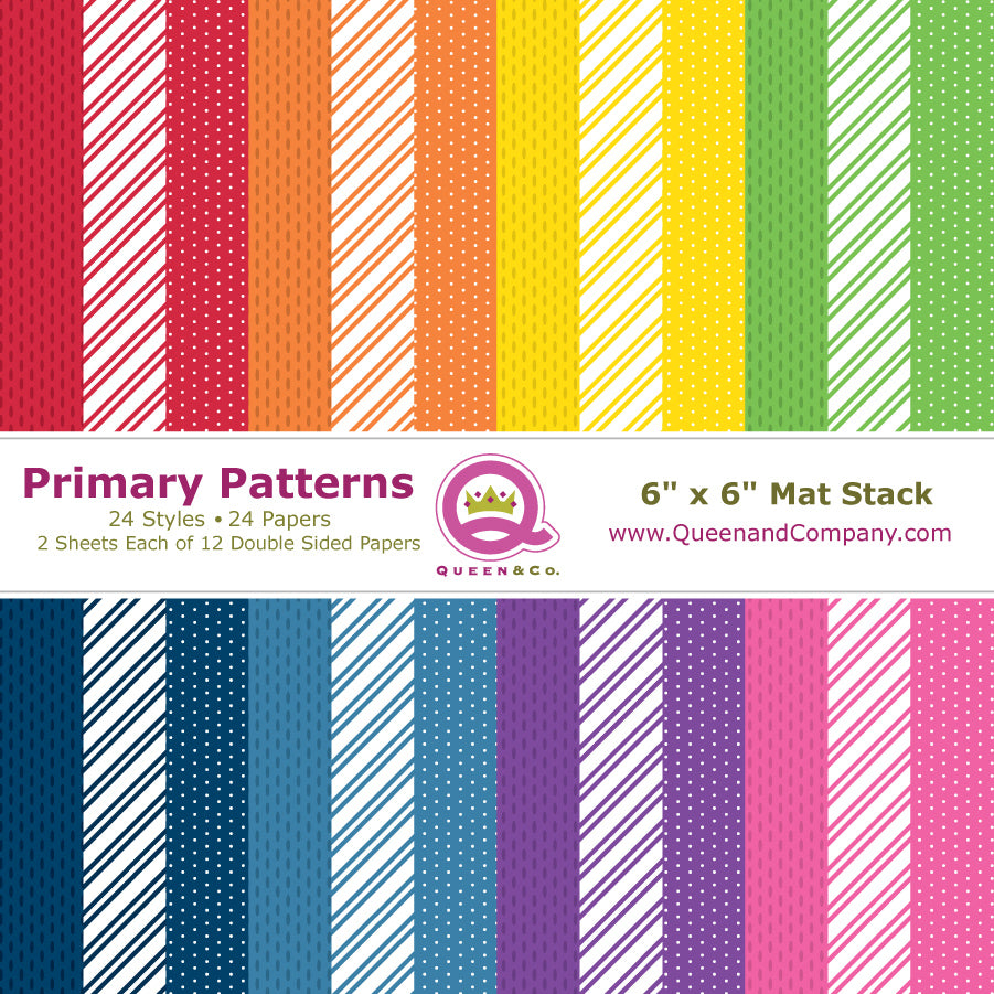 Primary Patterns Paper Pad