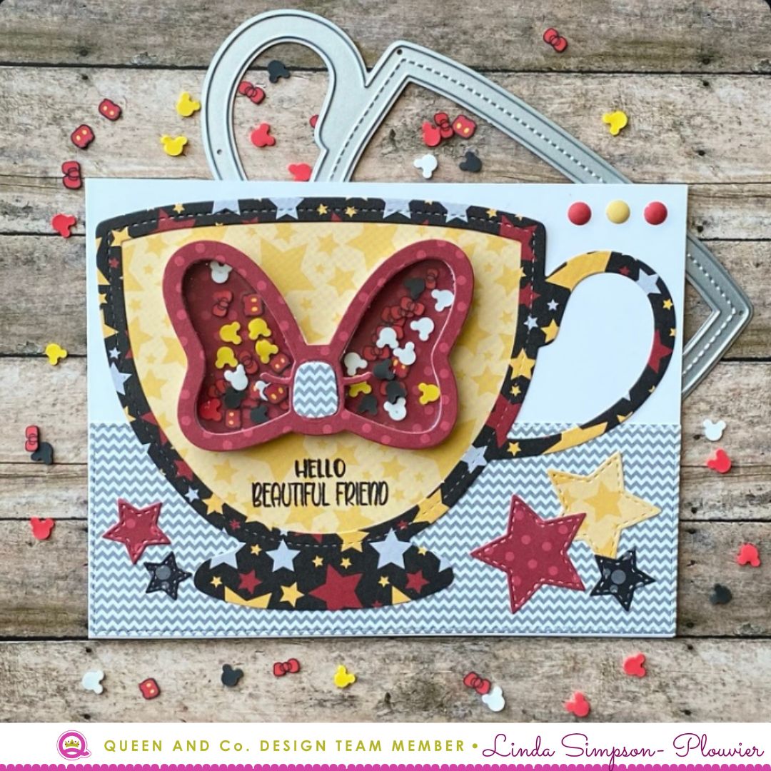 Tea Cup Shaped Card