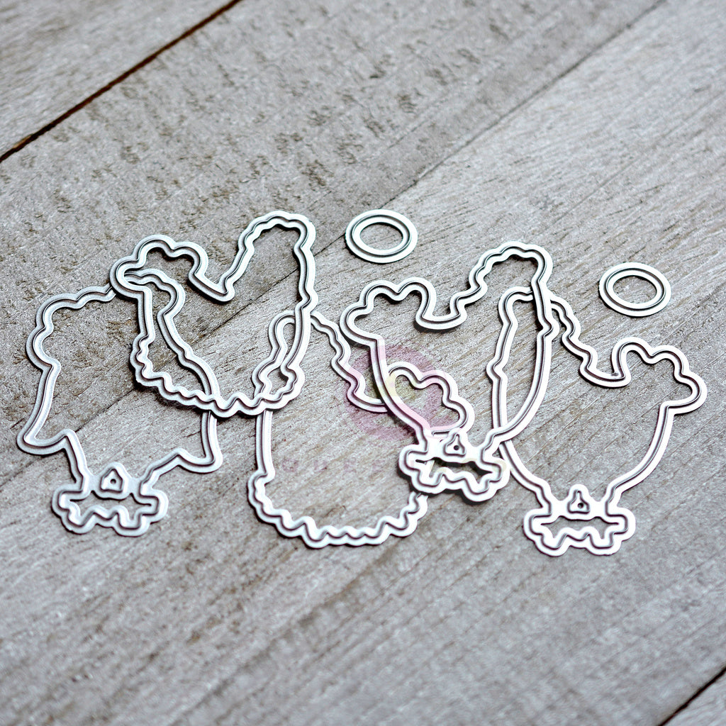 Cheerful Chicken Stamp & Die Set