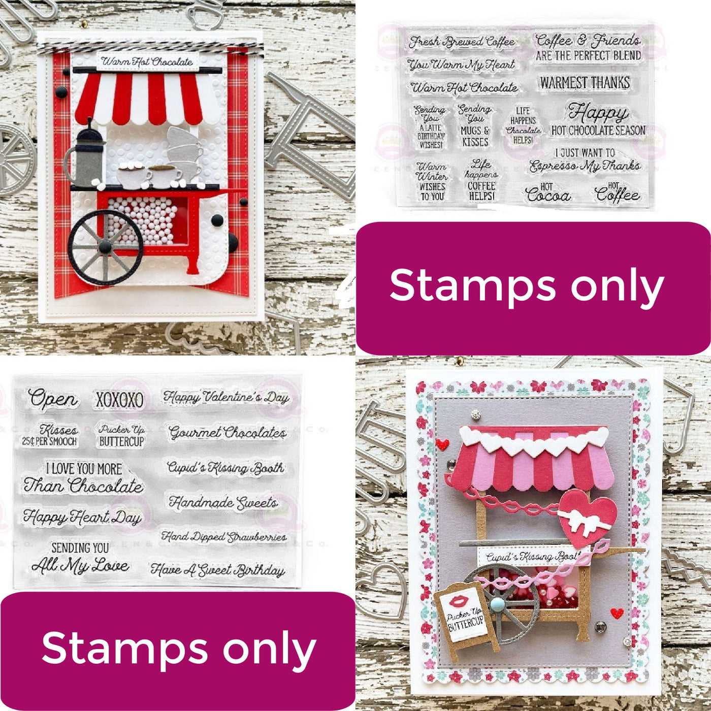 Concession Stamp Sets