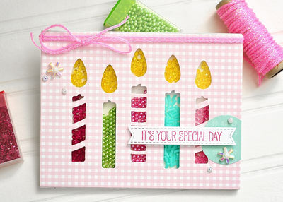 Candle Card Die