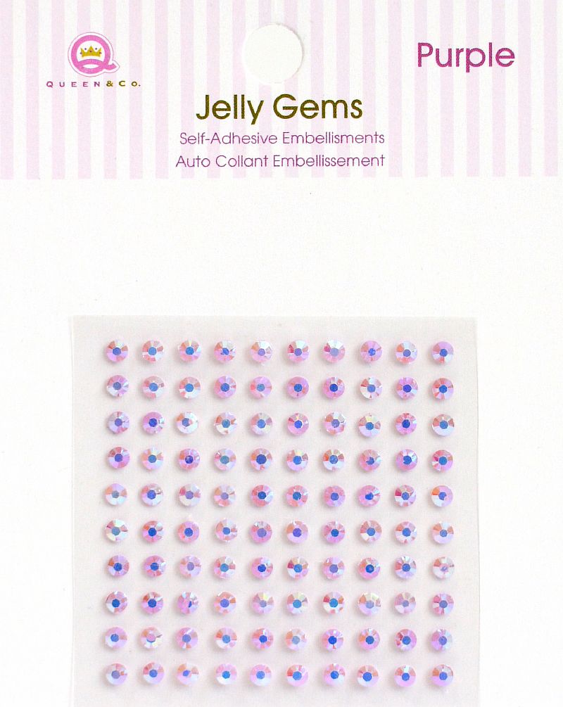 Jelly Gems Purple