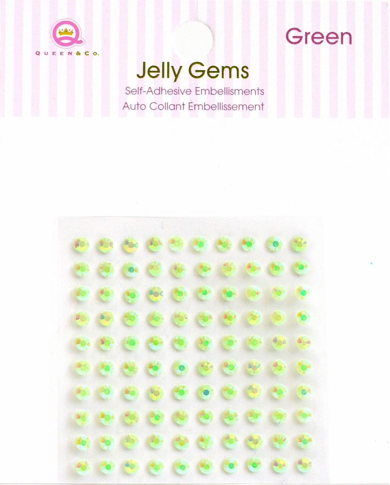 Jelly Gems Green