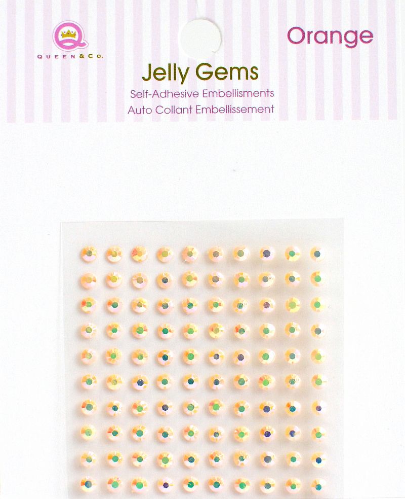 Jelly Gems Orange