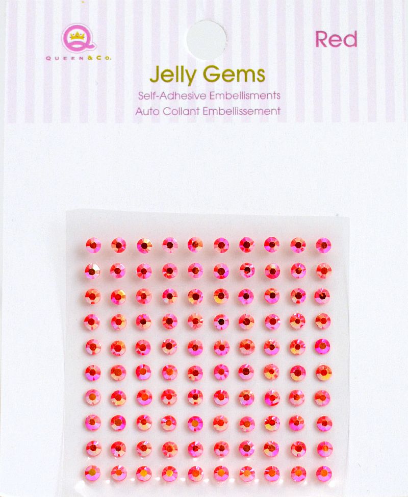 Jelly Gems Red