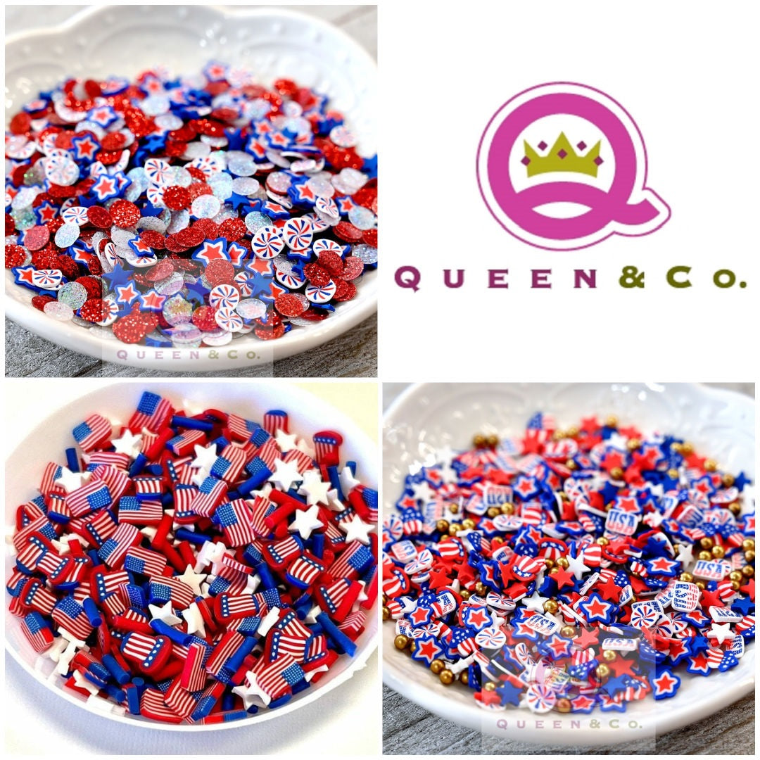 Patriotic Topping Assortment – Queen & Co