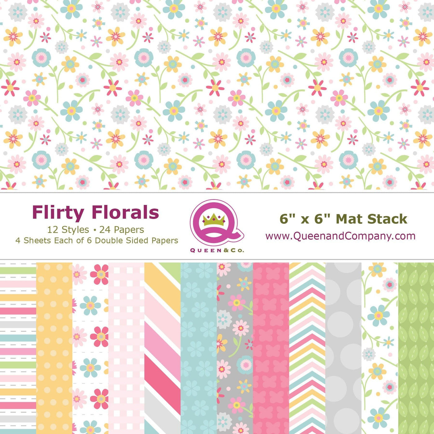 Flirty Florals Paper Pad