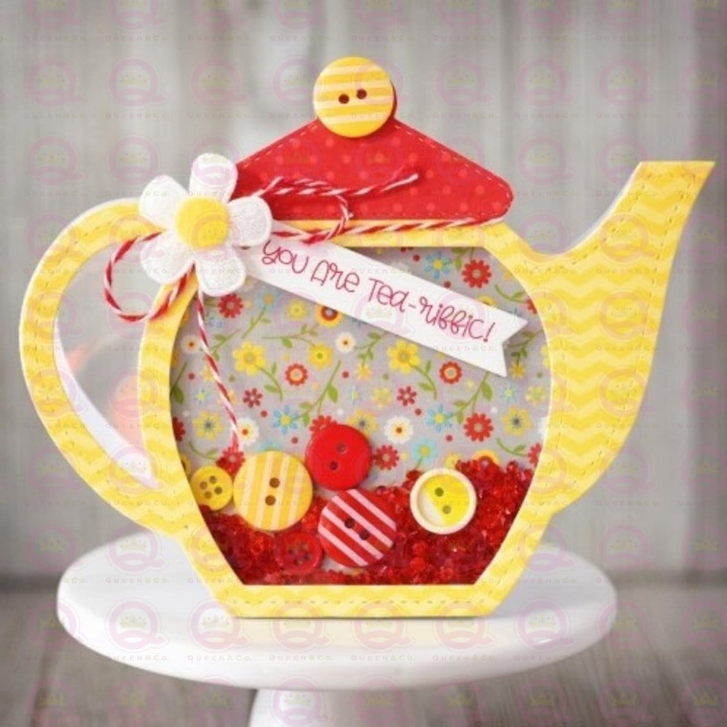 Teapot Shaped Card Set