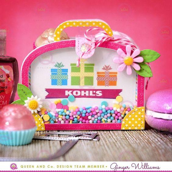 Gift Card Trunk Shaker Box