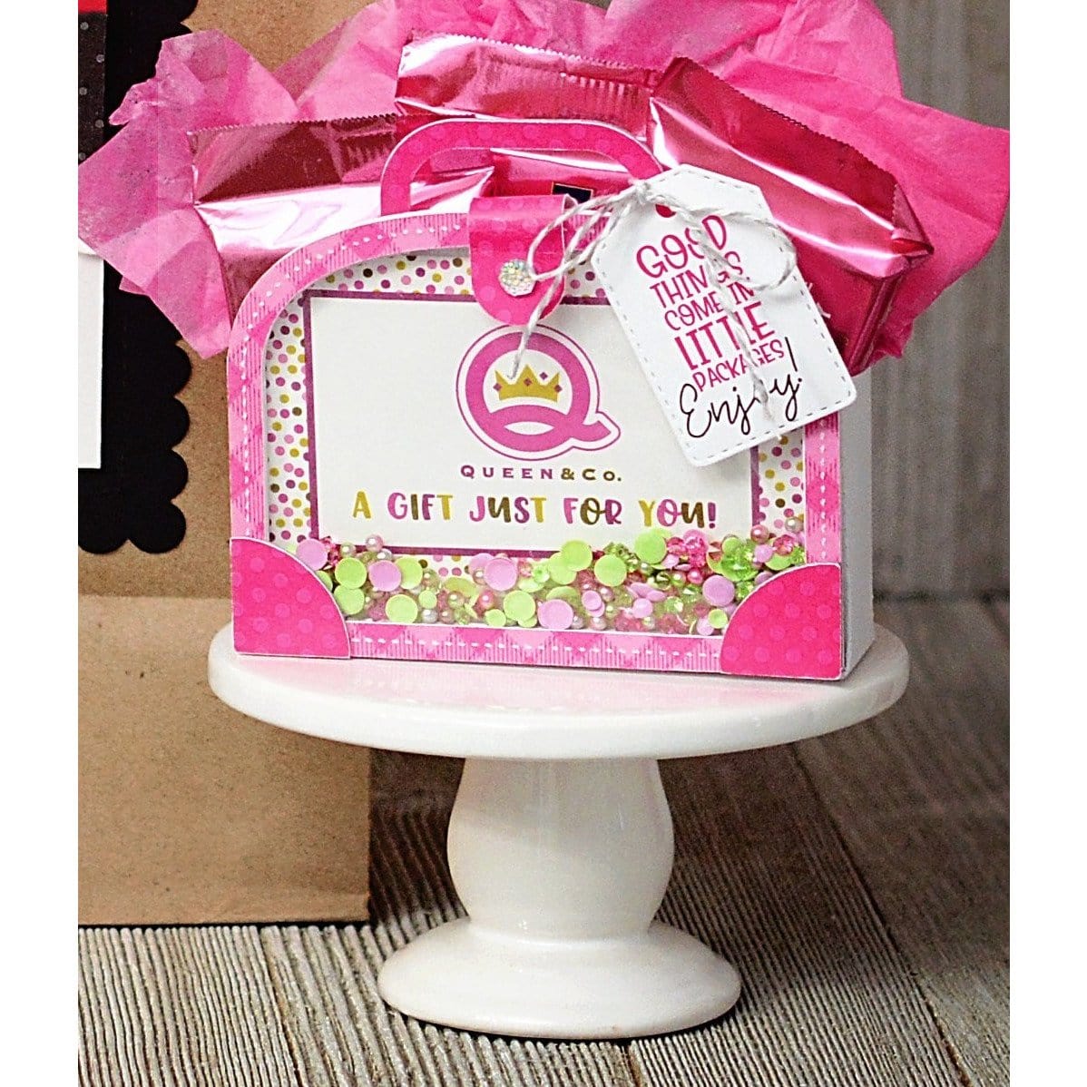 Gift Card Trunk Shaker Box